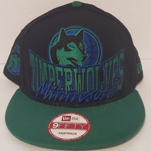 Early 90's vintage Minnesota Timberwolves hat. NEW!